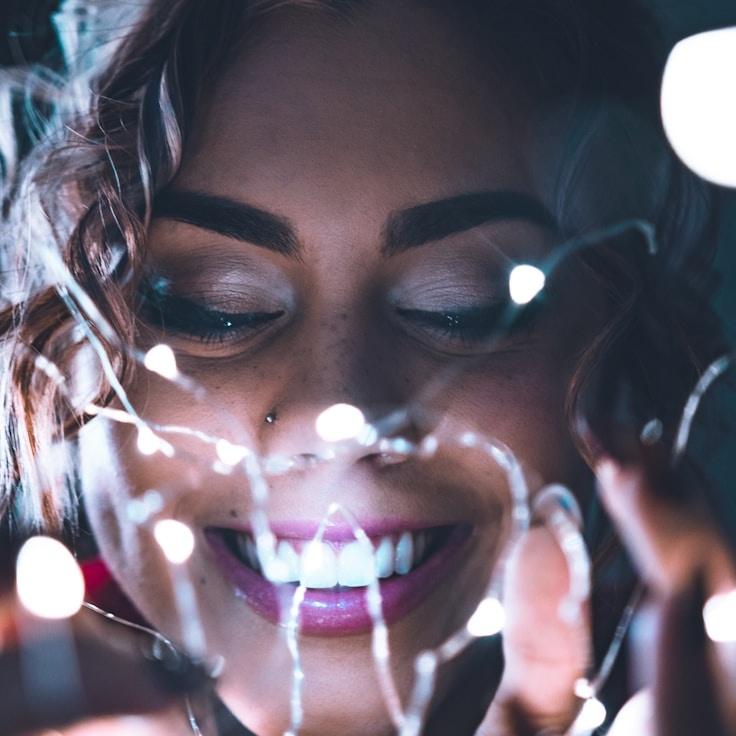 Portrait of Nova Calderon, group coordinator and fusion cooking expert